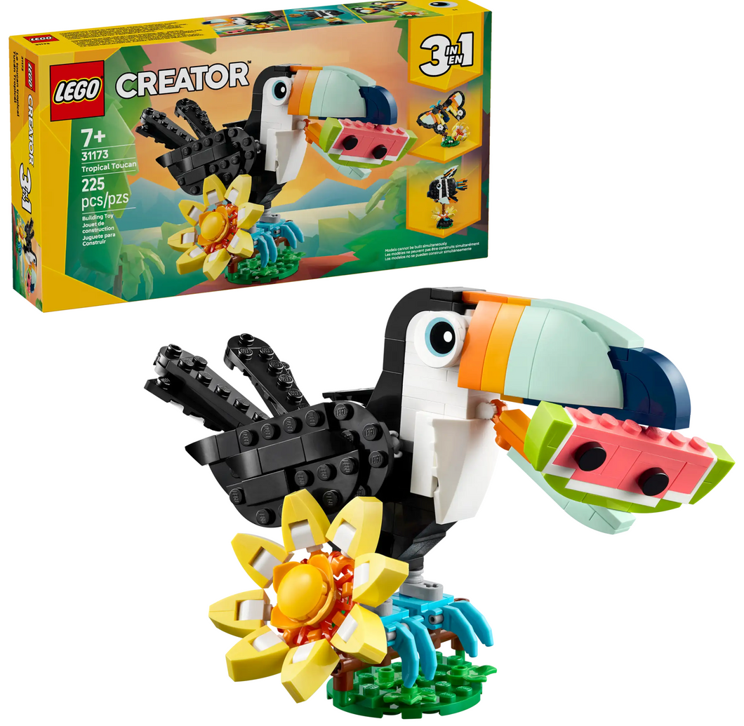 Wild Animals: Tropical Toucan Lego