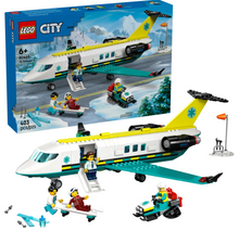 Load image into Gallery viewer, Emergency Air Ambulance Airplane Lego
