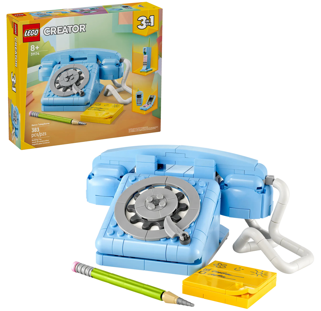 Retro Telephone Lego