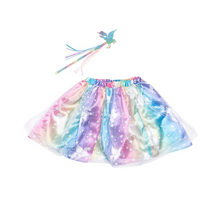 Load image into Gallery viewer, Enchanted Unicorn Skirt &amp; Wand Set
