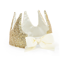 Load image into Gallery viewer, Gracious Gold Sequins Crown
