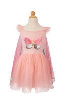 Load image into Gallery viewer, Sequins Secret Butterfly Twirl Dress with Wings
