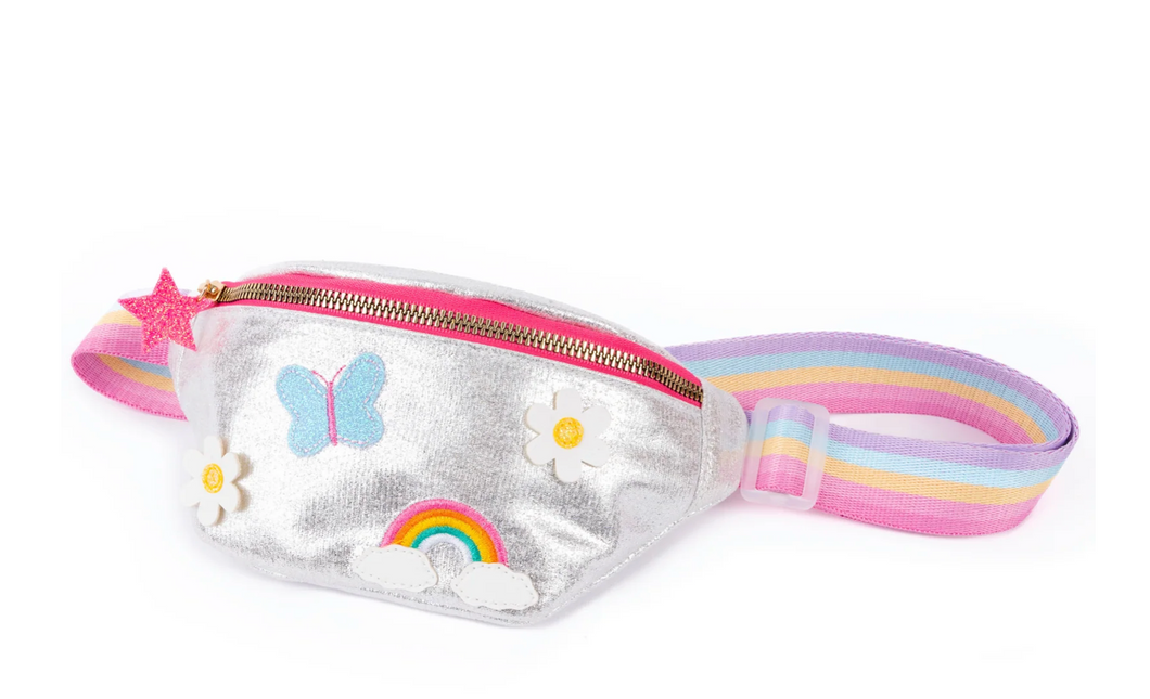 Rainbows and Butterflies no Compromise Fanny Pack