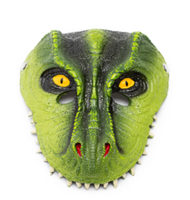 Load image into Gallery viewer, T-Rex Dino Mask, Green
