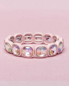 B Chic Swiftie Pink Gem Bracelet