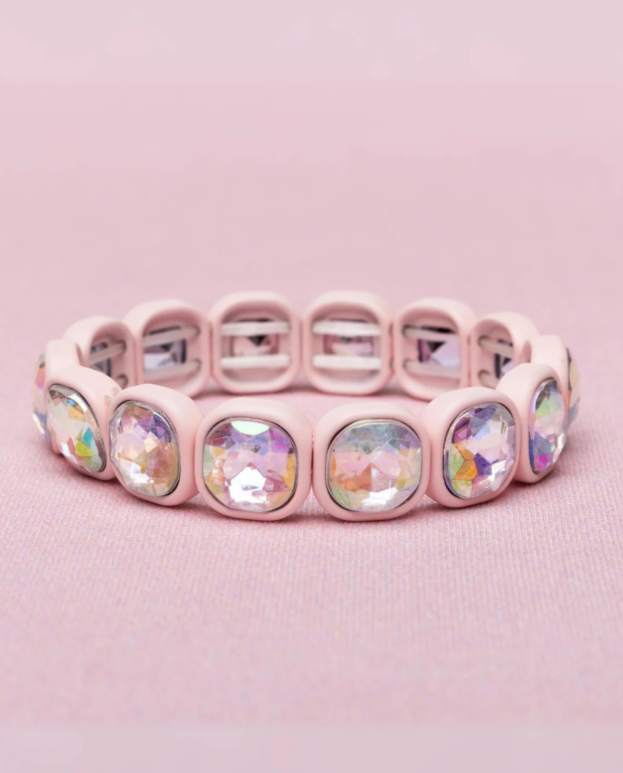 B Chic Swiftie Pink Gem Bracelet