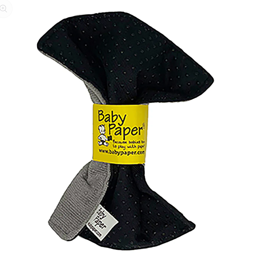Textured Black/Gray Baby Paper