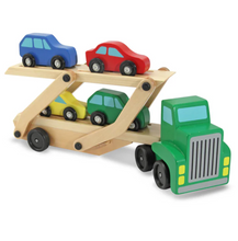 Load image into Gallery viewer, Wooden Car Carrier
