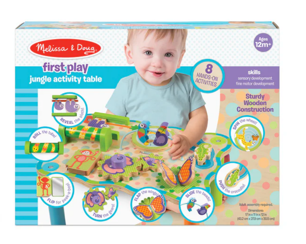 First Play Jungle Activity Table