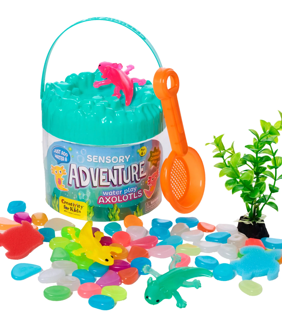 Sensory Adventure Water Play Axolotls