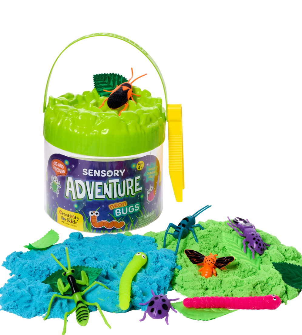 Sensory Adventure Neon Bugs