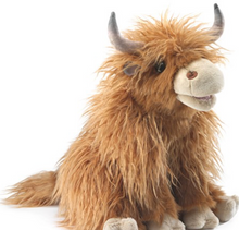 Load image into Gallery viewer, Highland Cow Puppet
