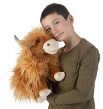Load image into Gallery viewer, Highland Cow Puppet
