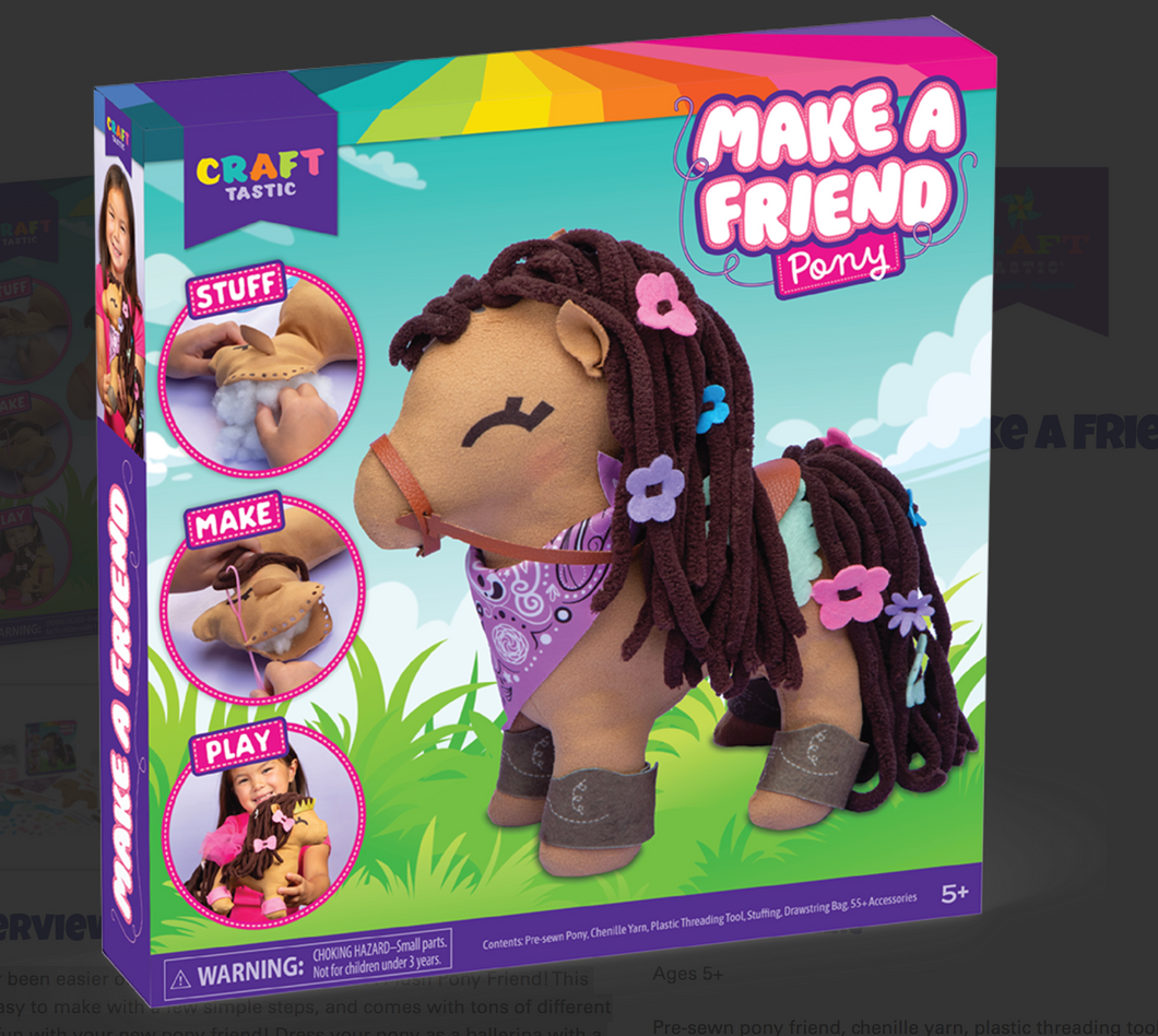 Make A Plush Pony Friend
