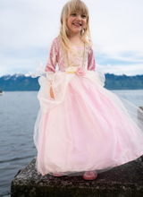 Load image into Gallery viewer, Pink Rose Princess Dress (size 3-4)
