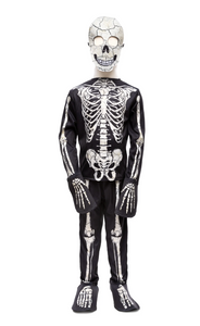 Glow in the Dark Skeleton Shirt, Pants & Mask