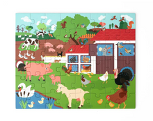 Load image into Gallery viewer, 2 IN 1 Magnetic Puzzle - Discovery Game - Farm
