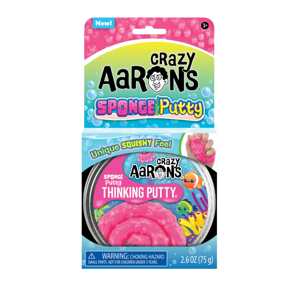 Crazy Aaron's Sponge Putty Thinking Putty