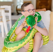 Load image into Gallery viewer, Snake Jumbo Stuffed Animal
