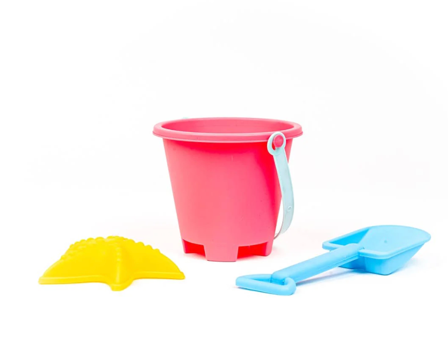 3PC Pink Sand Bucket Set