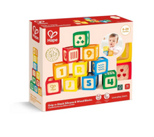 Load image into Gallery viewer, Grip-n-Stack Silicone &amp; Wood Blocks
