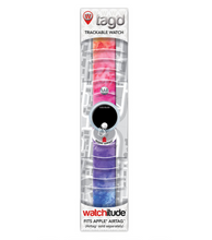Load image into Gallery viewer, Tag’d Trackable Watch - Rainbow Tie Dye
