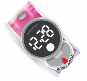 Tag’d Trackable Watch - Rainbow Tie Dye