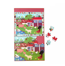 Load image into Gallery viewer, 2 IN 1 Magnetic Puzzle - Discovery Game - Farm
