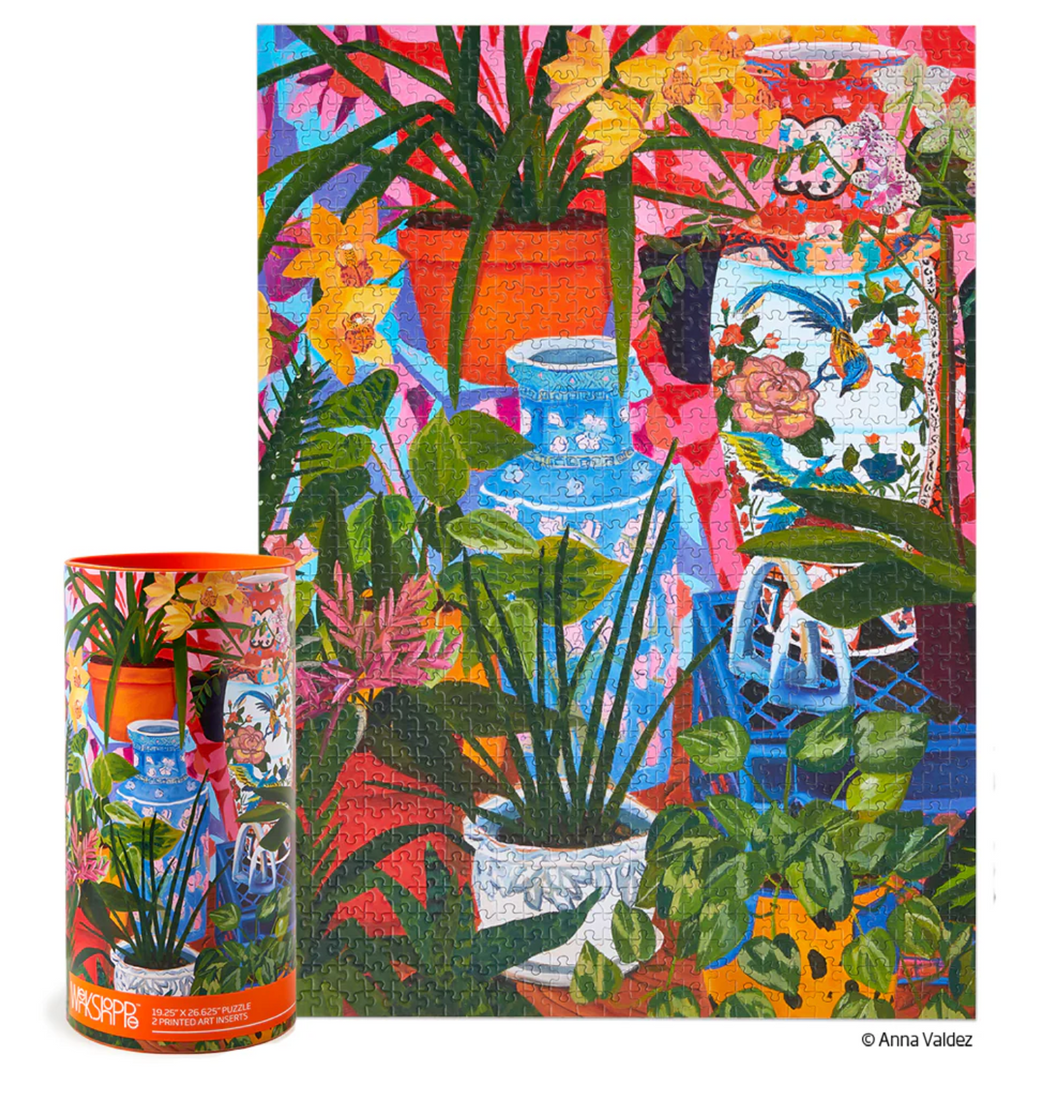 Tropical Vases 1000 Piece Puzzle