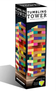 Tumbling Tower Wooden Game Set