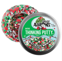 Load image into Gallery viewer, Mistletoe Mania Mini Thinking Putty
