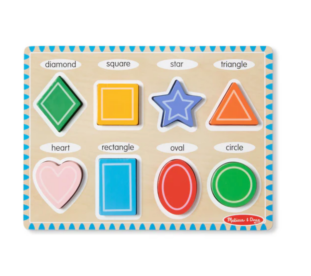 Shapes Chunky Puzzle - 8 Pieces