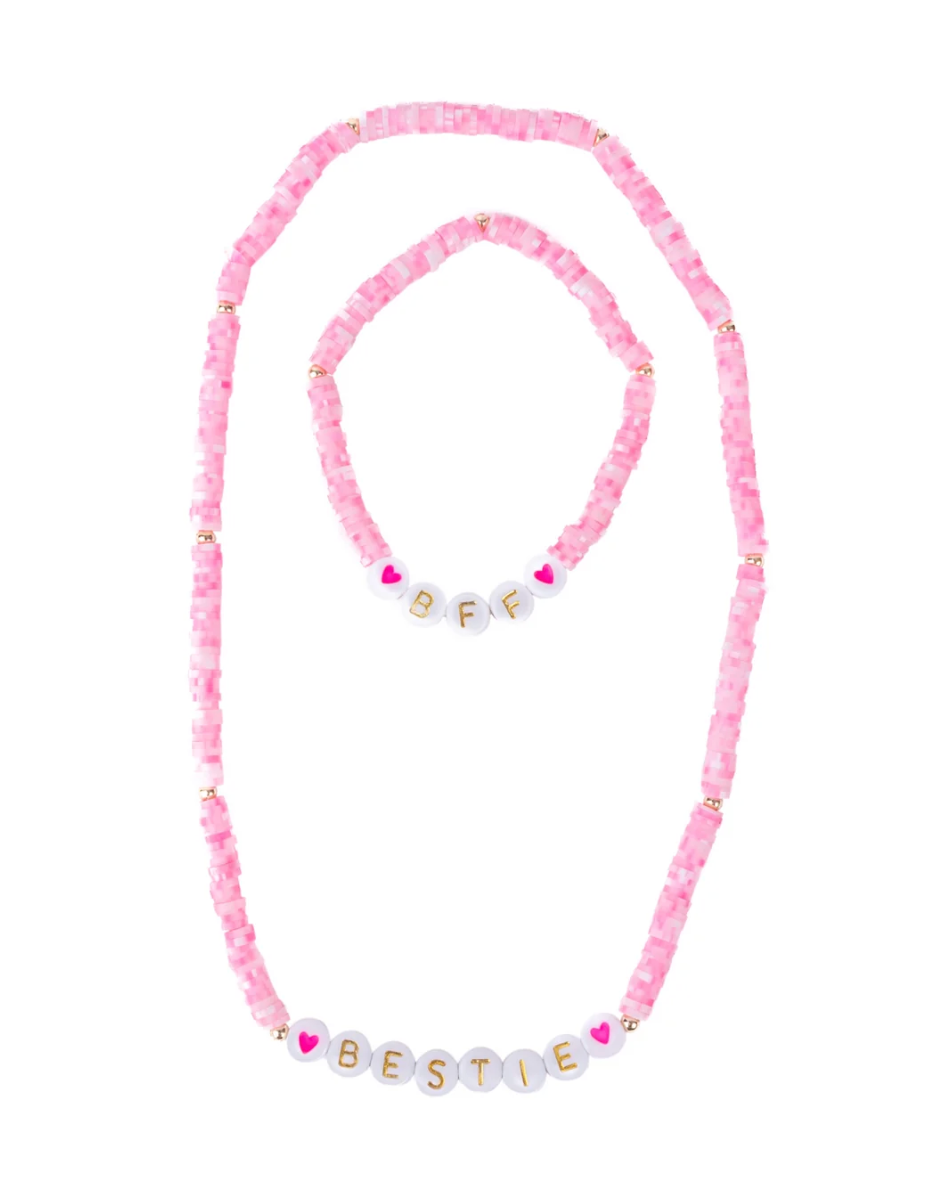 Bestie Necklace & Bracelet Set