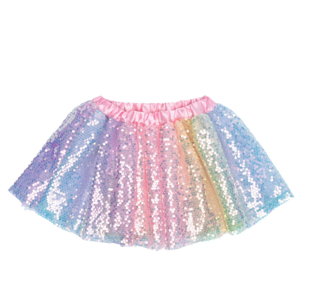 Ombre Sequins Skirt
