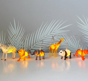 Safari Animal LED String Lights