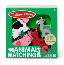 Load image into Gallery viewer, Wooden Animal Matching Farm
