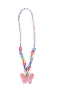 Kaleidoscope Butterfly Necklace