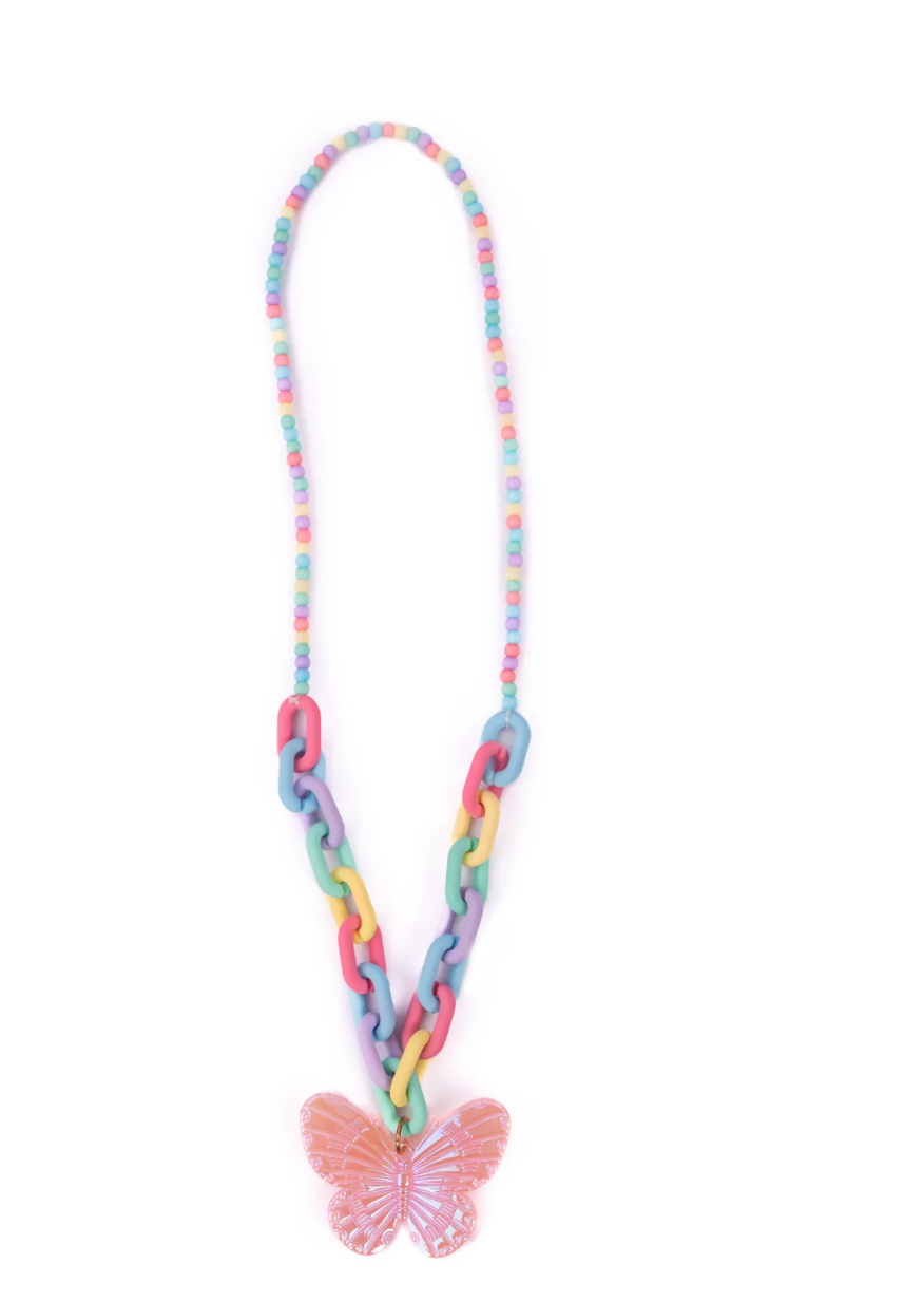 Kaleidoscope Butterfly Necklace