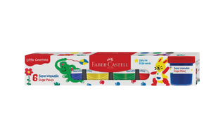 Little Creatives Washable Finger Paint - 6 Count
