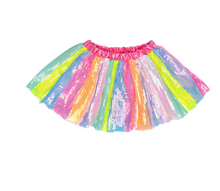 Load image into Gallery viewer, Stripy Sequins Skirt
