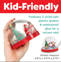 Load image into Gallery viewer, Make Your Own Holiday Snow Globes
