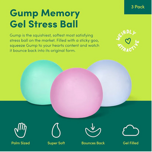 Speks Gump Memory Gel Stress Ball