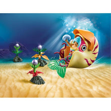 Load image into Gallery viewer, Playmobil Magic Mermaid with Snail Gondola
