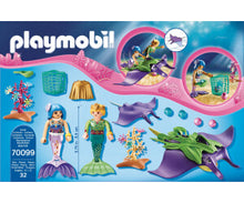 Load image into Gallery viewer, Playmobil Mermaid Pearl Collectors with Manta Ray
