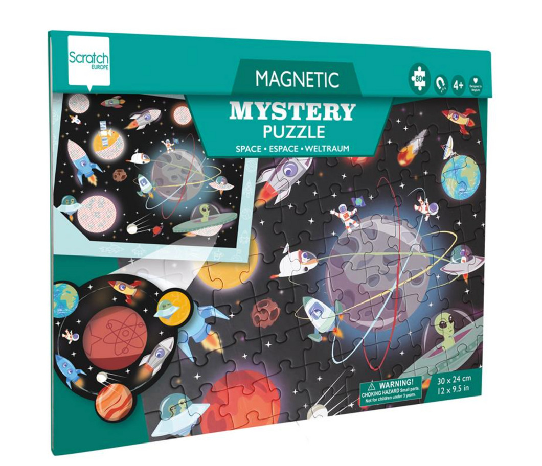 2 in 1 Magnetic Puzzle - Mystery Game - Space