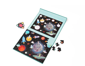 2 in 1 Magnetic Puzzle - Mystery Game - Space