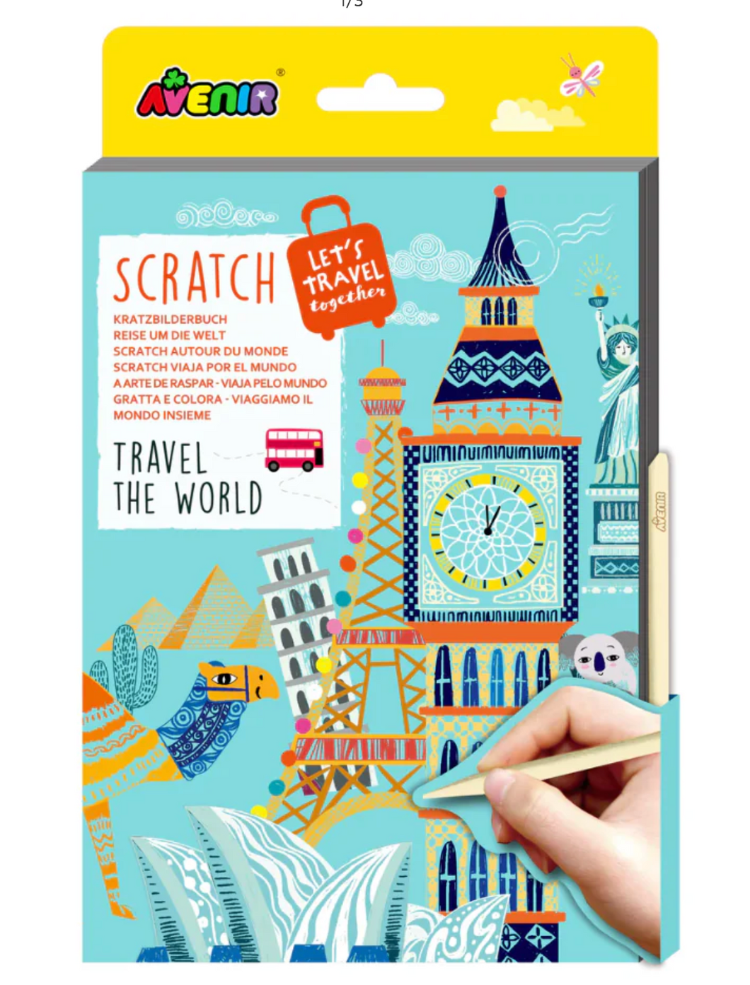 Scratch Book - Travel The World