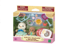Load image into Gallery viewer, Calico Critters Sea Otter Sisters-Splashy Snorkel Set
