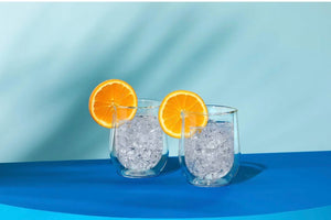 Stemless Glass Set of 2 - CLEAR