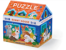Load image into Gallery viewer, Bunny House 50 pc Puzzle
